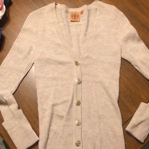 Tory Burch Classic Beige Cardigan